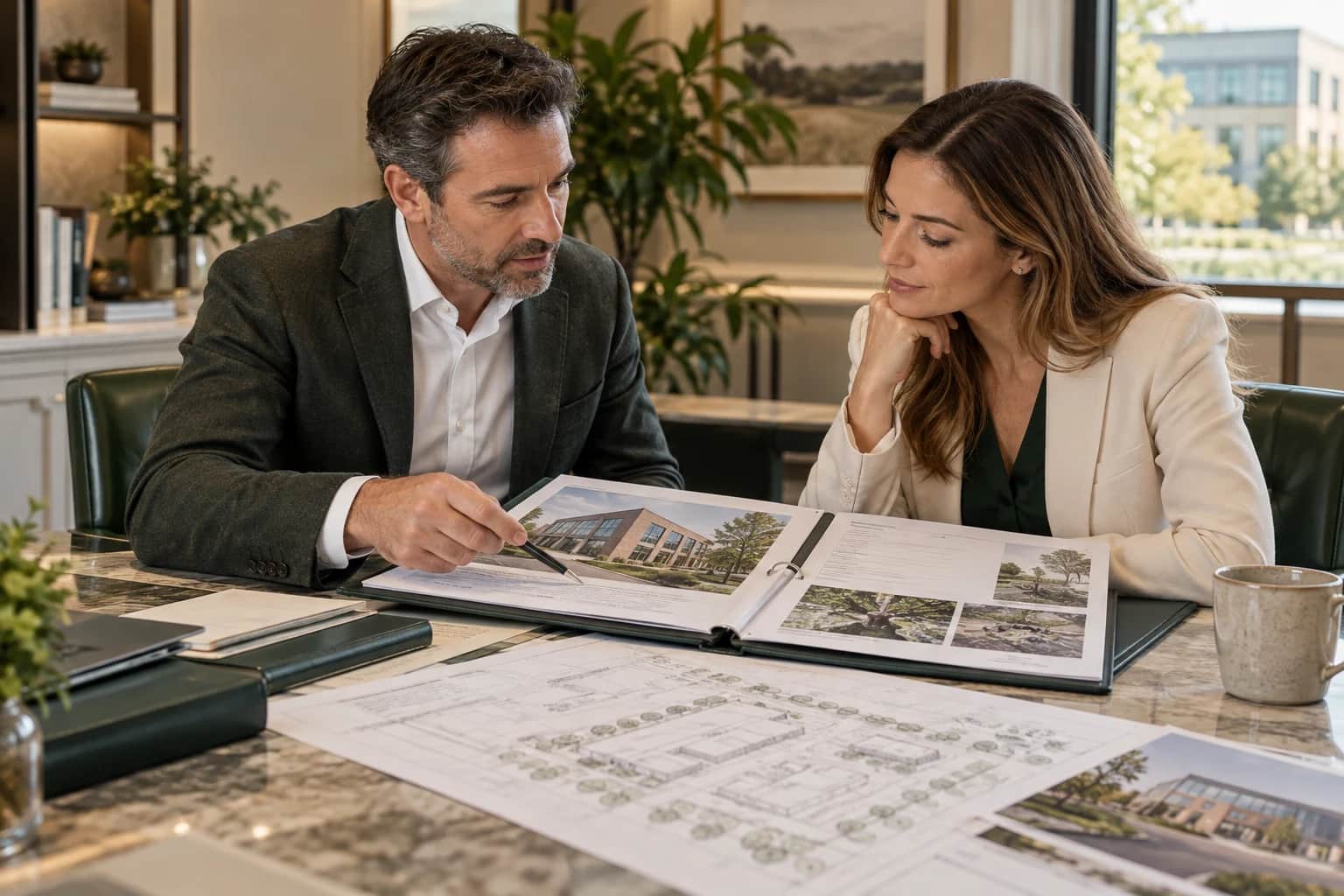 Illustration of environmental due diligence for a property decision