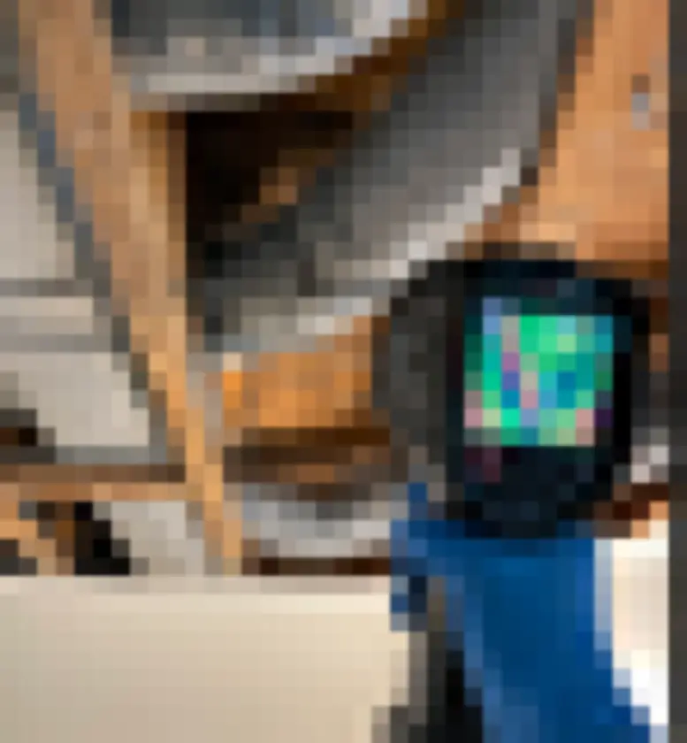 Thermal camera scanning an exposed ceiling and HVAC ducts